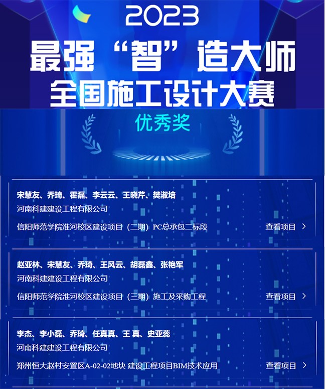 工藝創(chuàng)新助力技術(shù)升級，全國施工設(shè)計大賽再獲榮譽